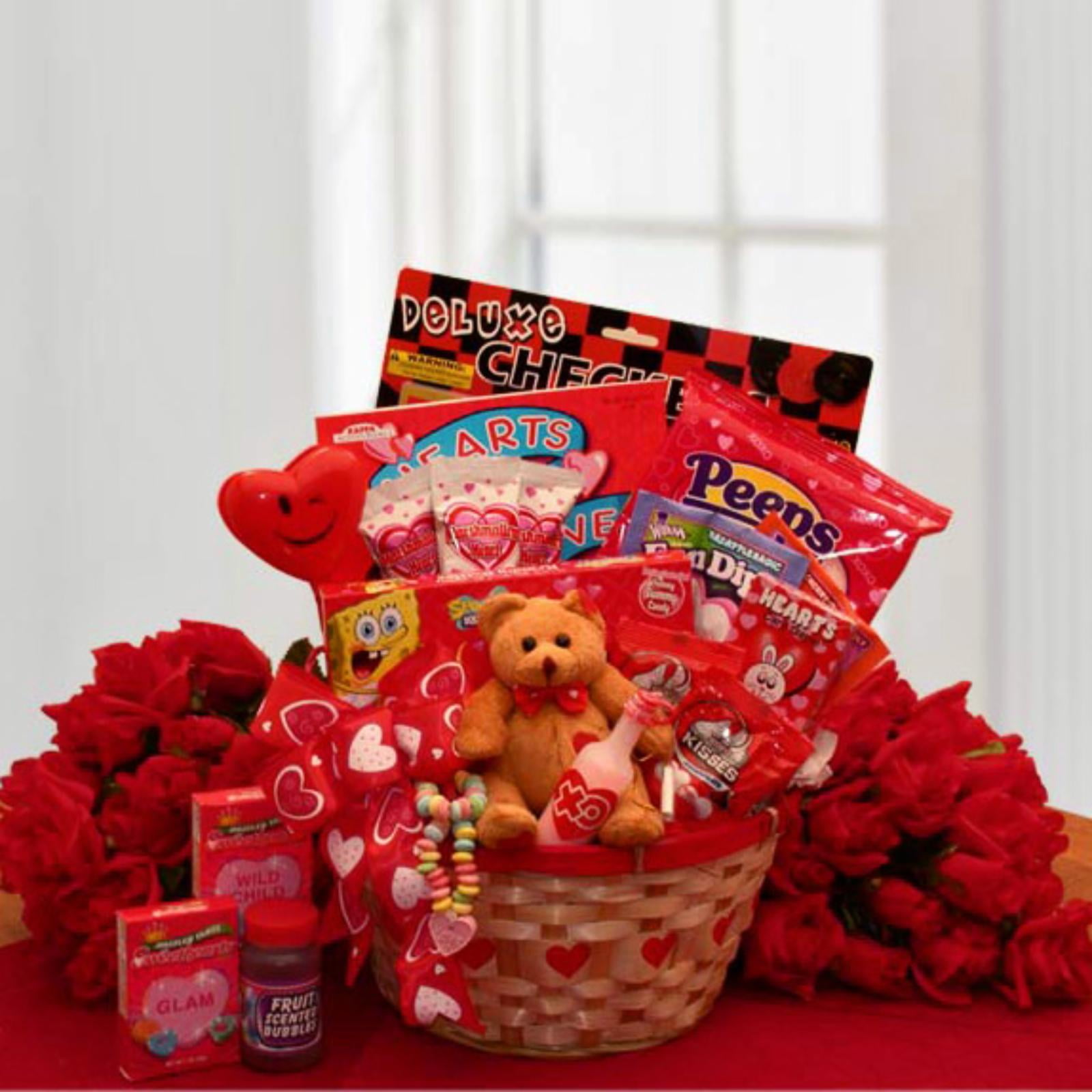 My Little Valentine Children's Gift Basket 