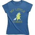 thumbnail image 1 of My Little Zombie Funny Zombiecorn Dancing Women's T-Shirt, 1 of 4