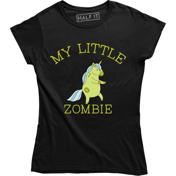 My Little Zombie Funny Zombiecorn Dancing Women's T-Shirt