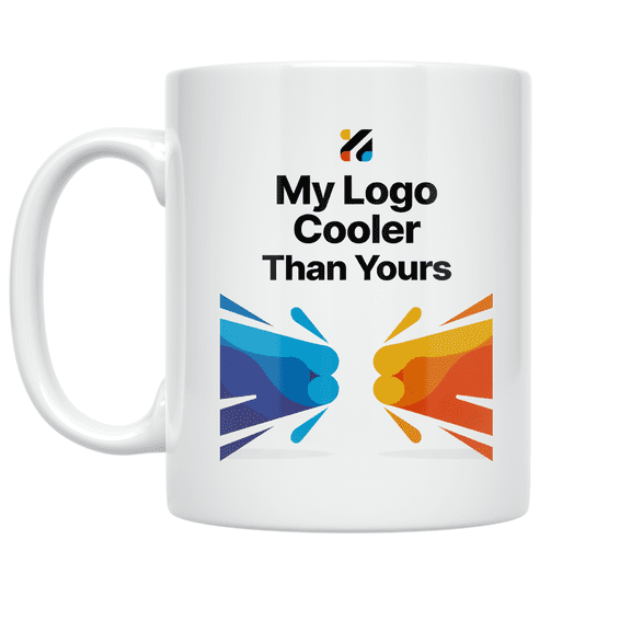 My Logo Cooler Than Yours - Brand Identity Enthusiast - 11 oz Ceramic Coffee Mug