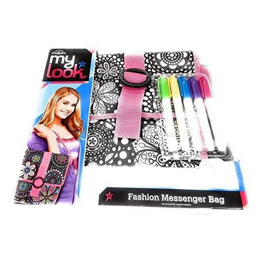 My Look Color Your Own Messenger Bag