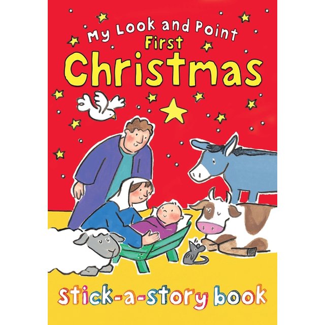 My Look and Point My Look and Point First Christmas Stick-A-Story Book ...