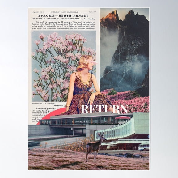 My Love, Please Return Poster Wall Art, Modern Wall Decor For Living Room Bedroom, 16x24 UNFRAMED