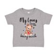 thumbnail image 1 of My Lovey Loves Me Beary Much Toddler T-Shirt 2T Athletic Heather, 1 of 3