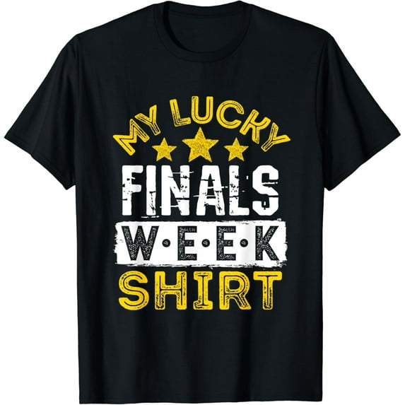My Lucky Finals Week Shirt College Survival Kit Student T-Shirt mens t shirt,black,women,funny,misfits,men,journey,t-shirt