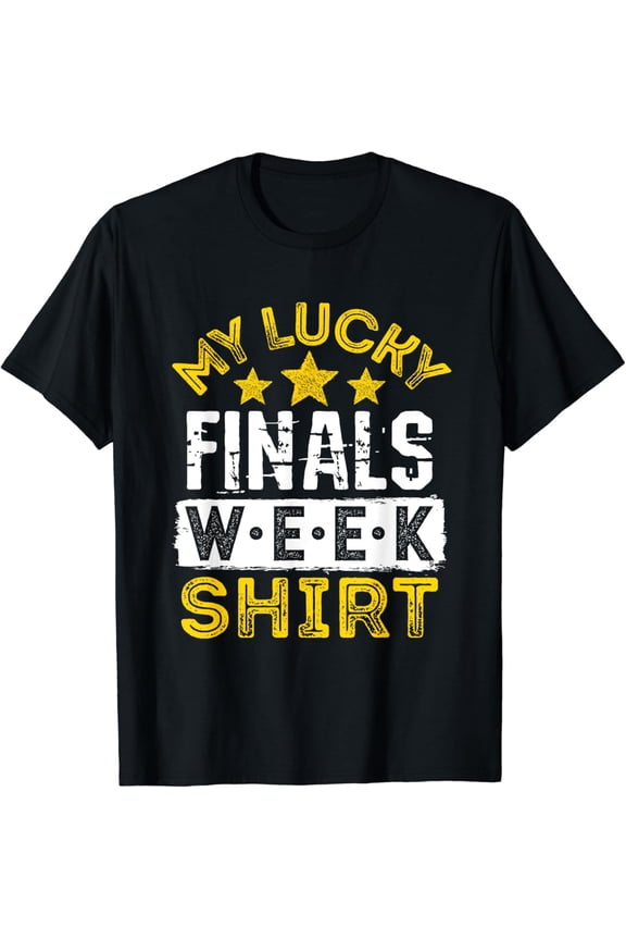 My Lucky Finals Week Shirt College Survival Kit Student T-Shirt mens t shirt,black,women,funny,misfits,men,journey,t-shirt