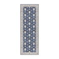 thumbnail image 1 of My Magic Carpet 2.5x7' Machine Washable Non-Slip Kitchen Hallway Runner Rug, Aurelian Sapphire Blue, 1 of 6