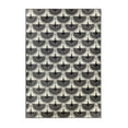thumbnail image 1 of My Magic Carpet 5x7' Machine Washable Non-Slip Dining Living Room Area Rug, Bird Flock Kettle Black, 1 of 6