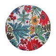 thumbnail image 1 of My Magic Carpet 6' Round Machine Washable Non-Slip Stain-Resistant Rug - Floral Bloom Multicolor, 1 of 5