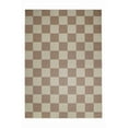 thumbnail image 1 of My Magic Carpet 5'x7' Machine Washable Non-Slip Faux Jute Area Rug - Jaya Checkered Natural, 1 of 6