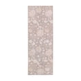 thumbnail image 1 of My Magic Carpet 2.5'x7' Machine Washable Non-Slip Kitchen Hallway Runner Rug, Kalini Floral Natural, 1 of 5