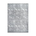 thumbnail image 1 of My Magic Carpet 5'x7' Machine Washable Non-Slip Dining Living Room Area Rug - Kalini Floral Grey, 1 of 5