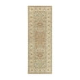 thumbnail image 1 of My Magic Carpet 2.5'x7' Machine Washable Non-Slip Kitchen Hallway Runner Rug - Kenya Beige, 1 of 6