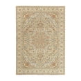 thumbnail image 1 of My Magic Carpet 5'x7' Machine Washable Non-Slip Dining Living Room Area Rug - Kenya Beige, 1 of 6
