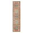 thumbnail image 1 of My Magic Carpet 2.5'x10' Machine Washable Non-Slip Kitchen Hallway Runner Rug - Ottoman Turquoise, 1 of 6