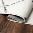 thumbnail image 1 of My Magic Carpet Machine Washable Rug Medina Moroccan Diamond Ivory 3' X 5' 3' x 5', 1 of 6