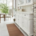 thumbnail image 1 of My Magic Carpet Machine Washable Solid Espresso 2.5x7 Runner Rug - Non-Slip Indoor Rugs for Kitchen, Hallway, 1 of 5