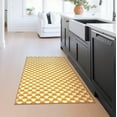 thumbnail image 1 of My Magic Carpet Machine Washable Yanis Yellow/Gold 3x5 Area Rug - Non-Slip Indoor Rugs for Bedroom, Kitchen, 1 of 5