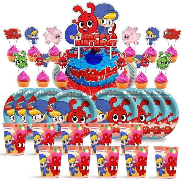 My Magic Pet Morphle Birthday Cups Party Supplies Plates Decorations Cake Topper Decor