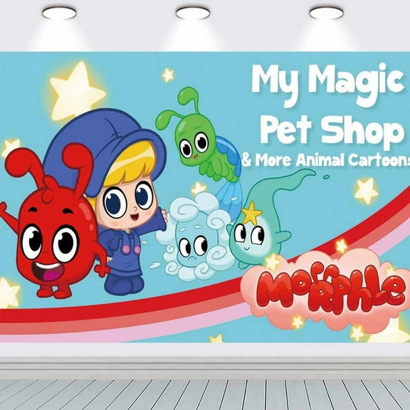 My Magic Pet Morphle Party Supplies Taspestry Poster Banner Backdrop Background Wall Decor
