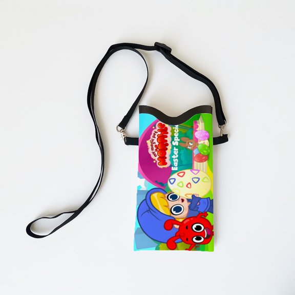 My Magic Pet Morphle phone bag phone satchel(18.3*10cm), equipped with an adjustable strap small bag compatible with most smart devices.