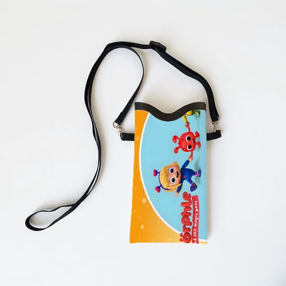 My Magic Pet Morphle phone bag phone satchel(18.3*10cm), featuring an adjustable strap small satchel that fits most smartphones.