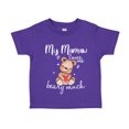 thumbnail image 1 of My Mamaw Loves Me Beary Much Toddler T-Shirt 2T Purple, 1 of 3