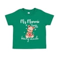 thumbnail image 1 of My Mammie Loves Me Beary Much Toddler T-Shirt 3T Kelly Green, 1 of 3