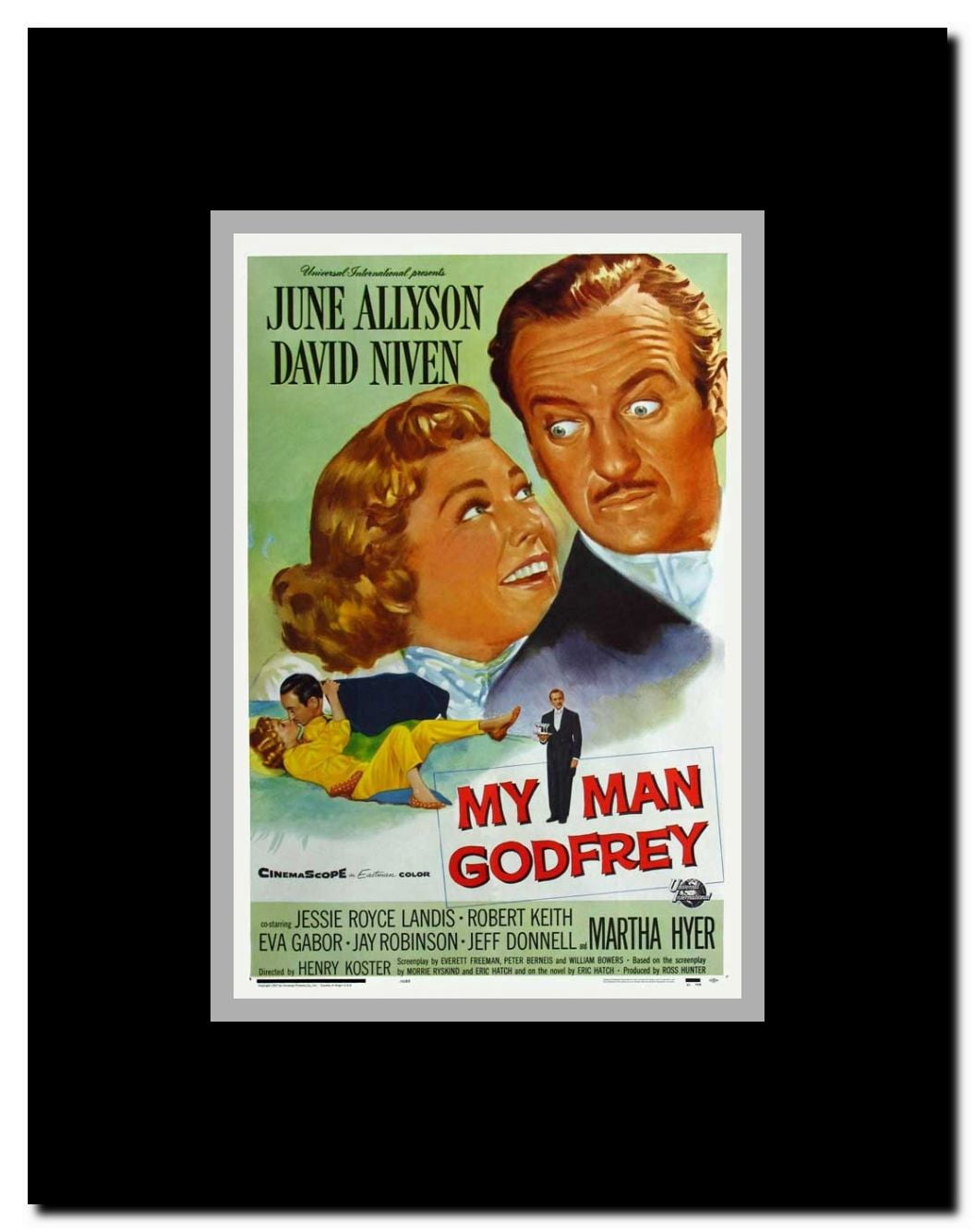 My Man Godfrey Framed Movie Poster
