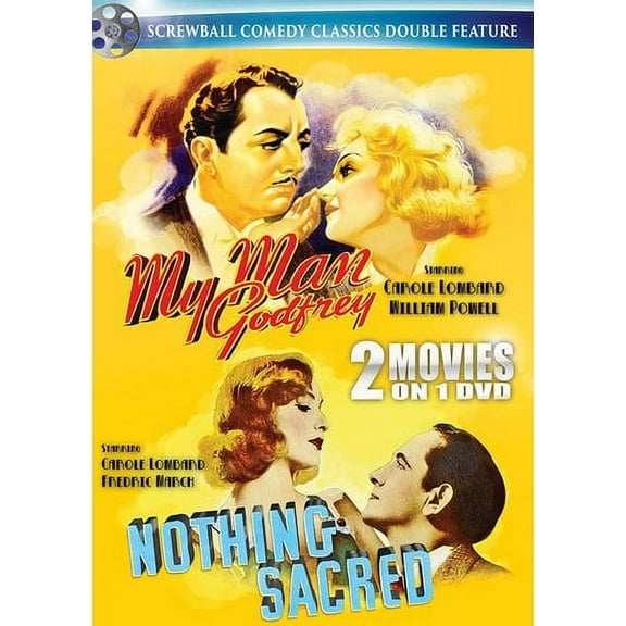 My Man Godfrey / Nothing Sacred (Screwball Comedy Classics Double Feature) (DVD), Vci Video, Comedy