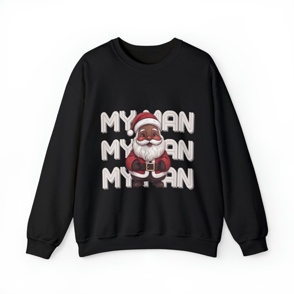 My Man Santa Unisex Heavy Blend™ Crewneck Sweatshirt