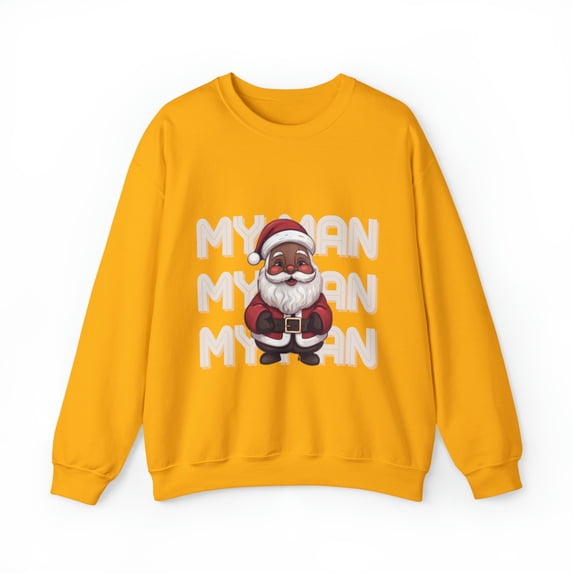 My Man Santa Unisex Heavy Blend™ Crewneck Sweatshirt