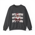 thumbnail image 1 of My Man Santa Unisex Heavy Blend™ Crewneck Sweatshirt, 1 of 7