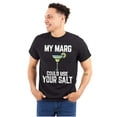 thumbnail image 1 of My Margarita Could Use Your Salt Plus Size Crewneck Graphic Tee Shirt Brisco Brands 4X, 1 of 4