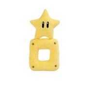My Mario Baby Plush Rattle   6-Inch Star Sensory Grab Toy for Infants, Assorted Styles by Simba Toys