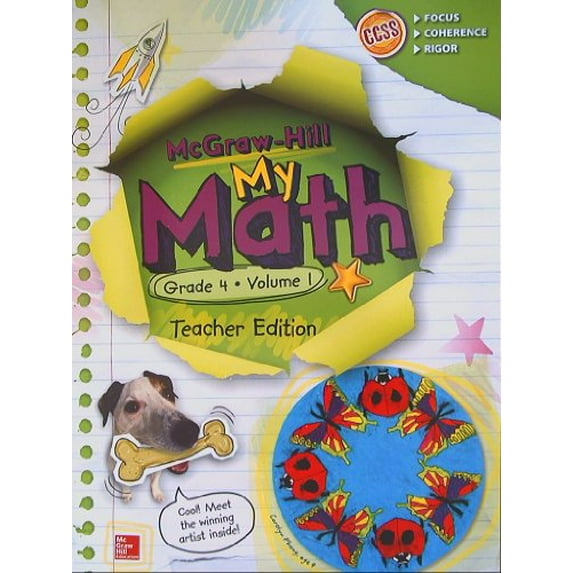 Pre-Owned My Math Teacher Edition, Grade 4, Vol. 1 (Spiral-bound) 0021383995
