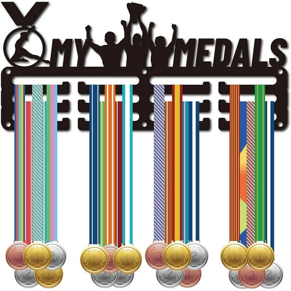 My Medals Medal Holder Medal Hanger Display Rack Sports Metal Hanging Awards Iron Small Mount Decor Awards