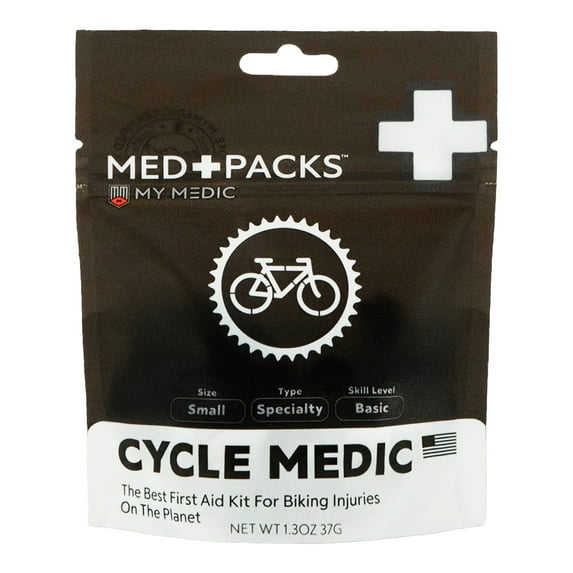 My Medic Med Packs First Aid Kit for Cyclists - Supplies for Bike Injuries