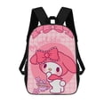 thumbnail image 1 of My Melody Backpack Printed Travel Backpack For Daily Work Sports Backpack Travel Bag 17 inch, 1 of 10