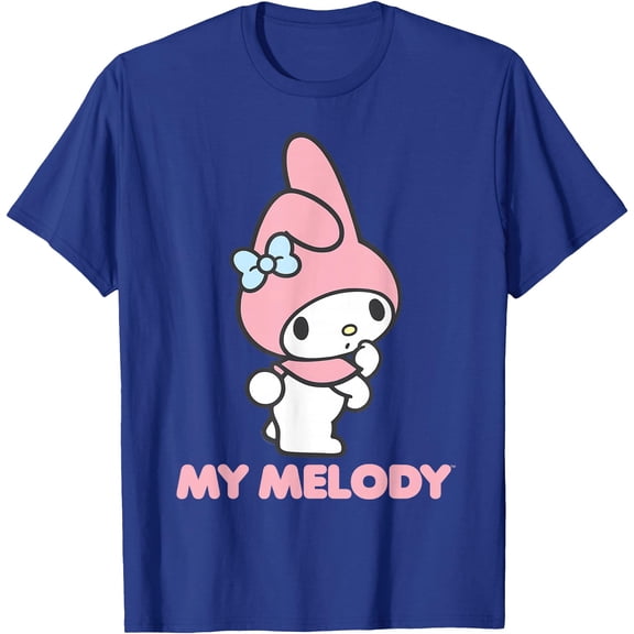 My Melody Backside Logo DTG Print Unisex T-Shirt