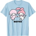 thumbnail image 1 of My Melody Besties DTG Print Unisex T-Shirt, 1 of 5