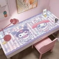 thumbnail image 1 of My Melody Cinnamoroll Anime Kawaii Sanrio Desk Mat Students Cute Kuromi Printing Waterproof Eye Protection Table Mat Kids Gifts, 1 of 8