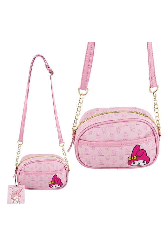 My Melody Crossbody Camera Bag - 7.5" - Stylish and Versatile - Compact - Adjustable Strap, 1 COUNT