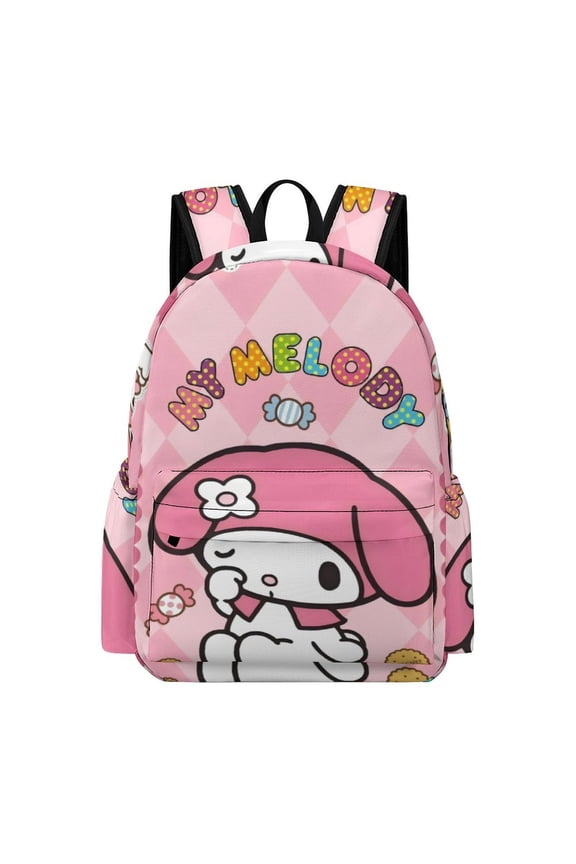 My Melody Cute Anime Travel And Hiking Backpack 42x30x15cm