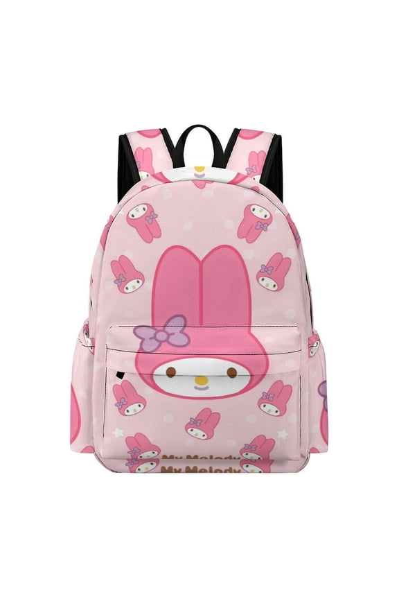 My Melody Cute Anime Travel And Hiking Backpack 42x30x15cm
