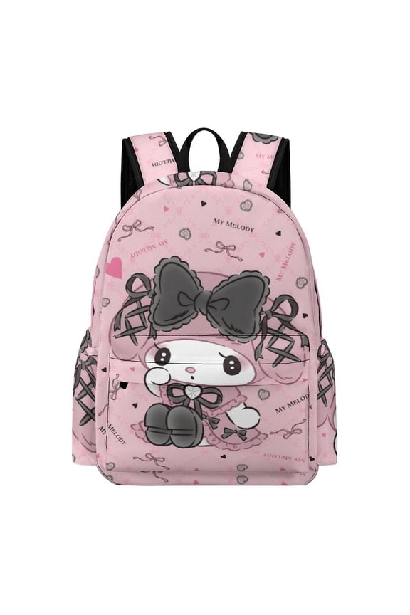 My Melody Cute Anime Travel And Hiking Backpack 42x30x15cm