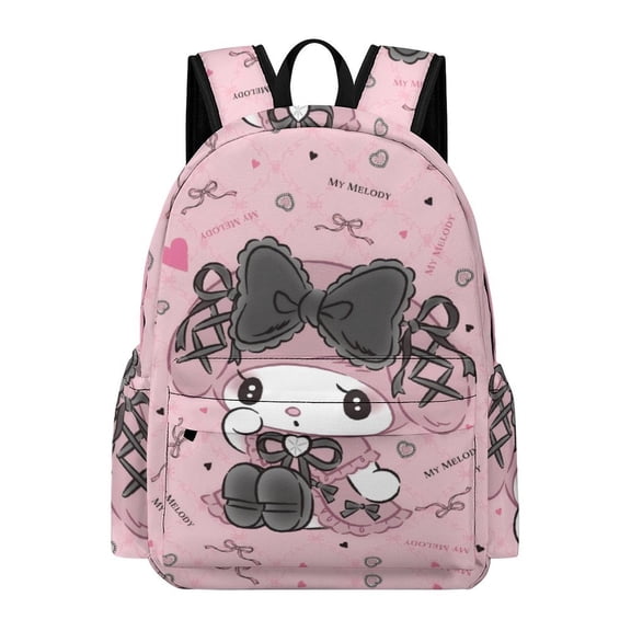 My Melody Cute Anime Travel And Hiking Backpack 42x30x15cm