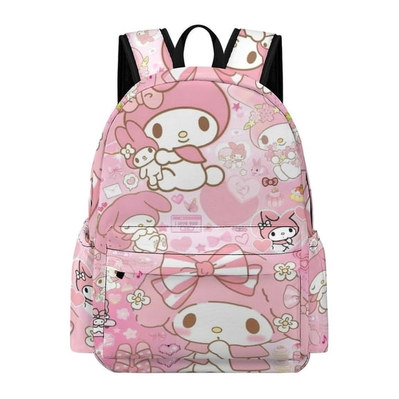 My Melody Cute Anime Travel And Hiking Backpack 42x30x15cm