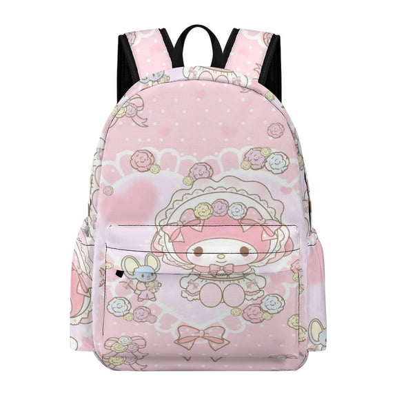My Melody Cute Anime Travel And Hiking Backpack 42x30x15cm