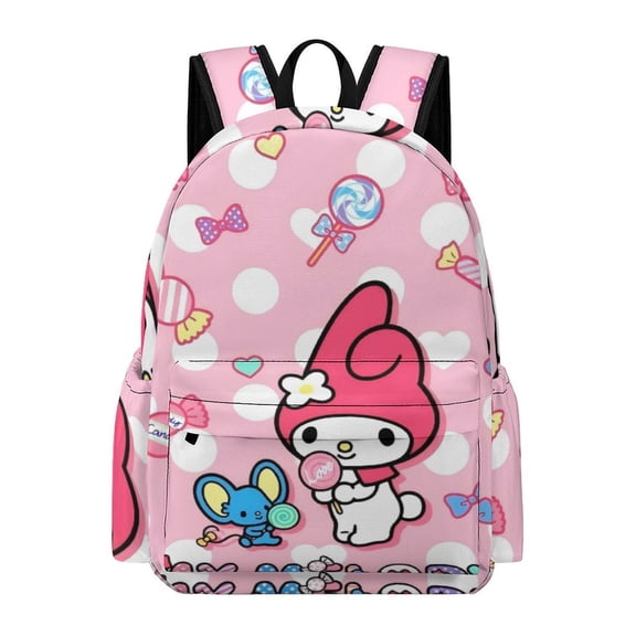 My Melody Cute Anime Travel And Hiking Backpack 42x30x15cm